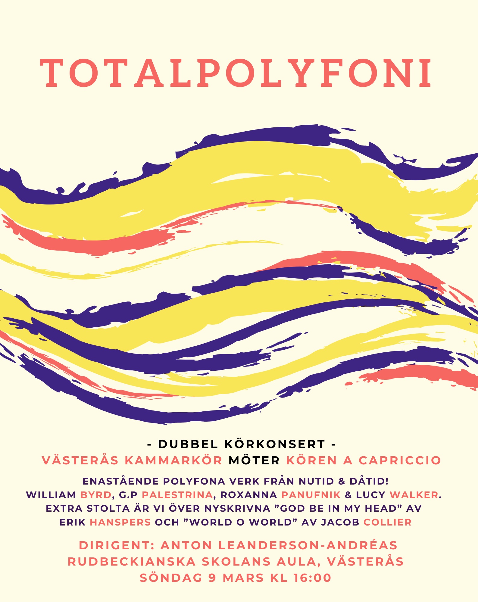 Totalpolyfoni, affisch